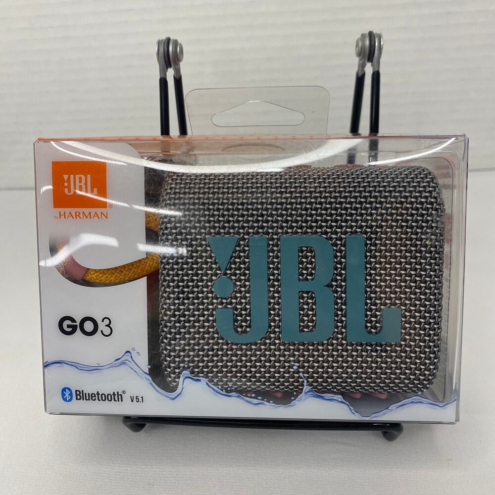 *NEW* JBL GO3 Portable Bluetooth Speaker *GRAY*